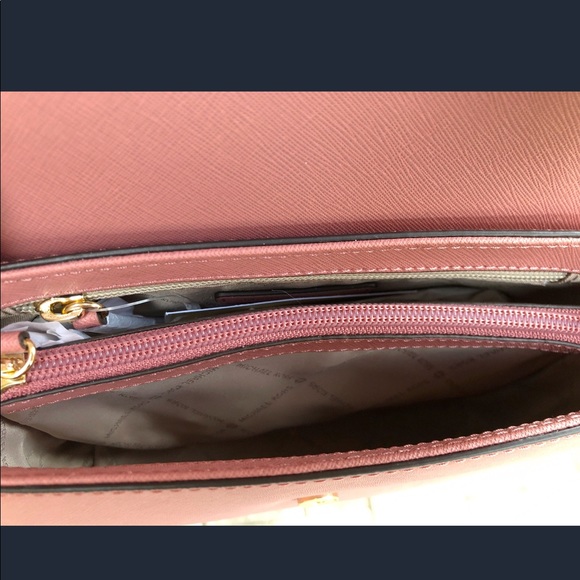 Gaby’sBags👜💕-NWT Michael Kors Purse Rose Pink - Picture 8 of 8